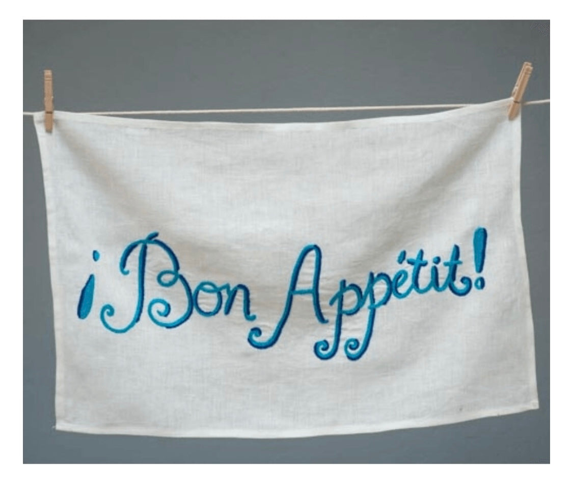 Sal de Mar Embroidered Tea Towels